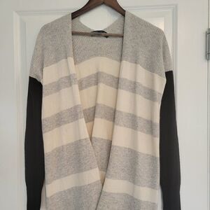 Central Park West Striped Cardigan size S